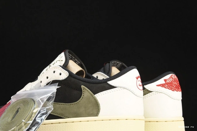 Olive Travis Low OG Scott Retro Jordan 1 SP 0322